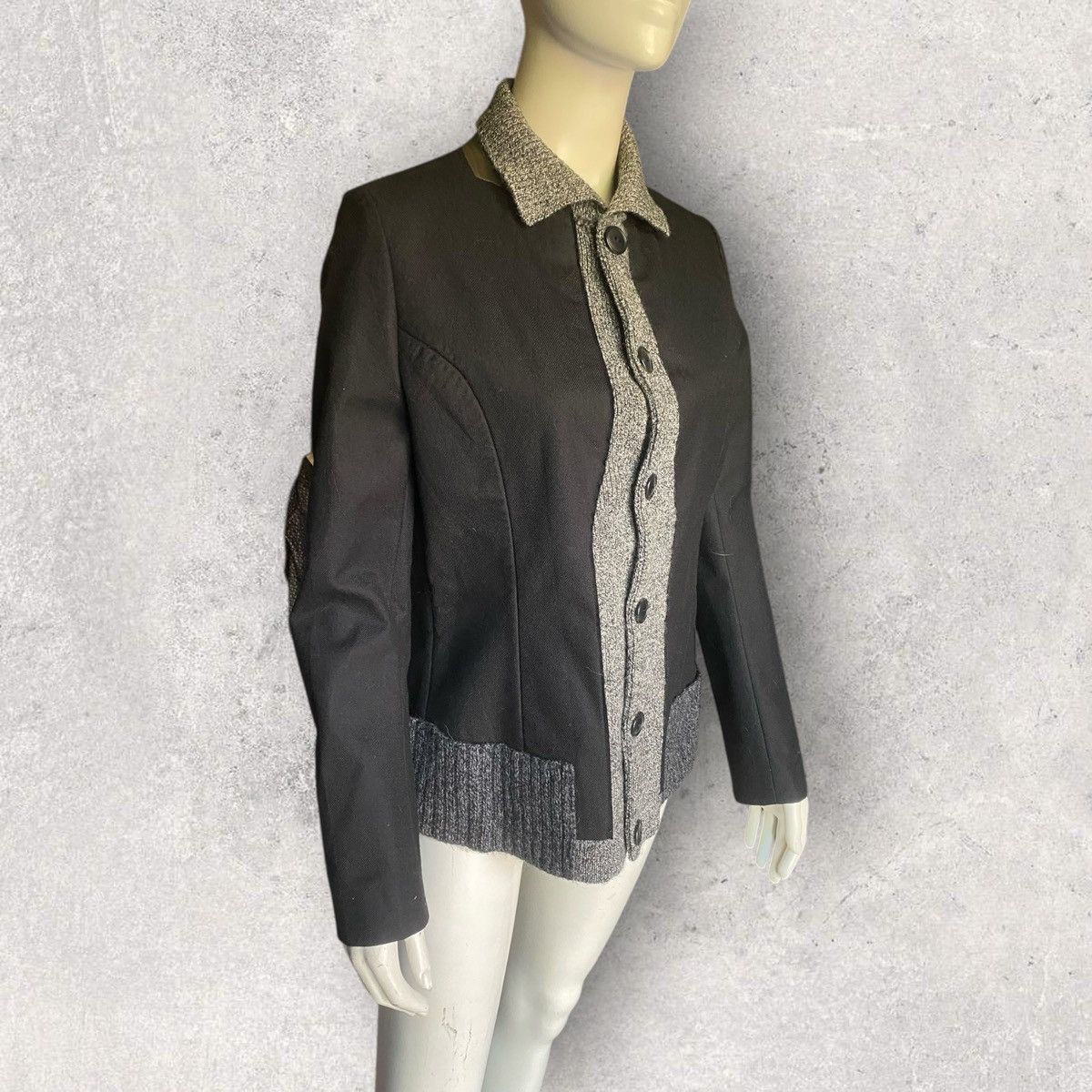 Undercover Fall07 Runway Knit Panel Jacket Size M / US 6-8 / IT 42-44 - 3 Thumbnail