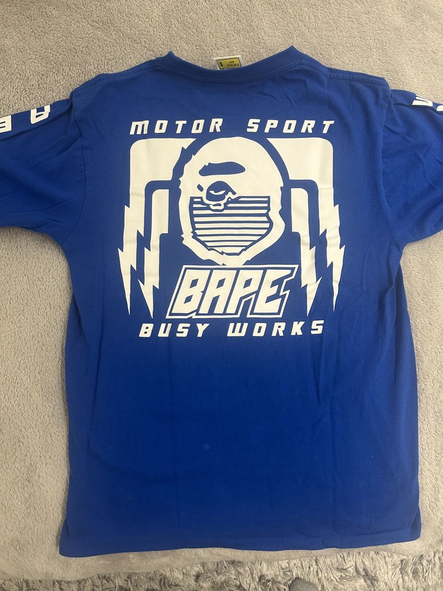 Bape Bape Motor Sport Longsleeve Size US S / EU 44-46 / 1 - 2 Thumbnail
