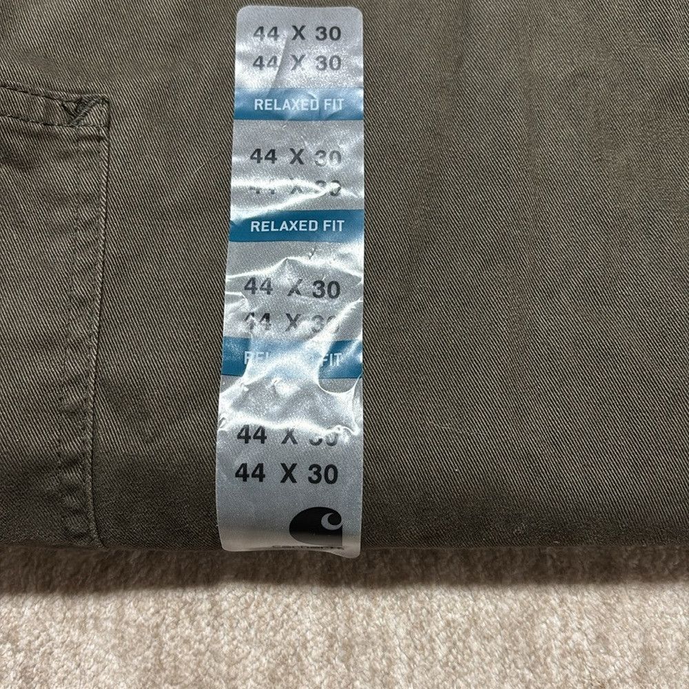 Carhartt NWT Carhartt will carpenter pants 44 x 30 army green relaxe Size US 44 / EU 60 - 3 Thumbnail