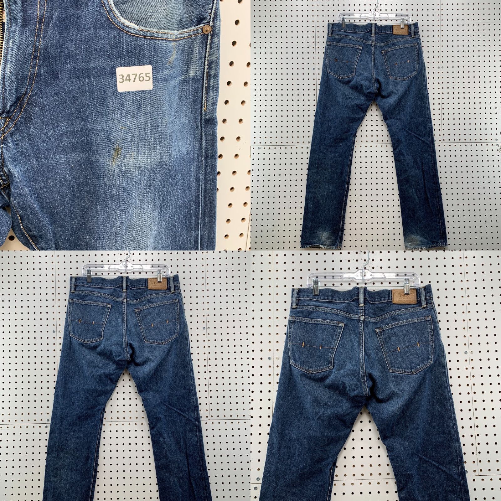 Polo Ralph Lauren Polo Ralph Lauren Denim Blue Jeans Mens Size 33 Fits 35x32 Straight Leg Casual Jeans Mens Polo Ralph Lauren Denim Blue 33x32 Straight Leg Casual Size US XS / EU 42 / 0 - 8 Thumbnail