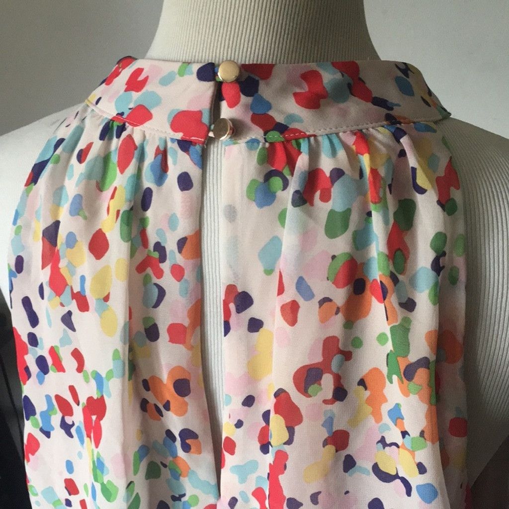 Other JULIA JORDAN MOCK NECK HALTER DRESS: Size 14W Size XL / US 12-14 / IT 48-50 - 13 Thumbnail
