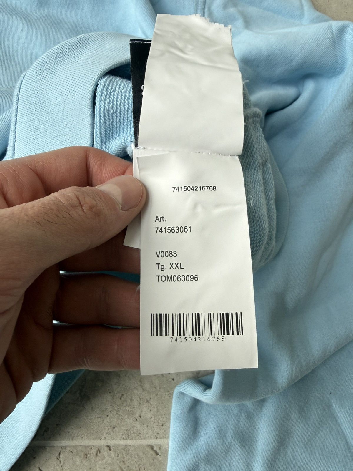 Stone Island Stone Island Blue Sweater Size US XL / EU 56 / 4 - 7 Thumbnail
