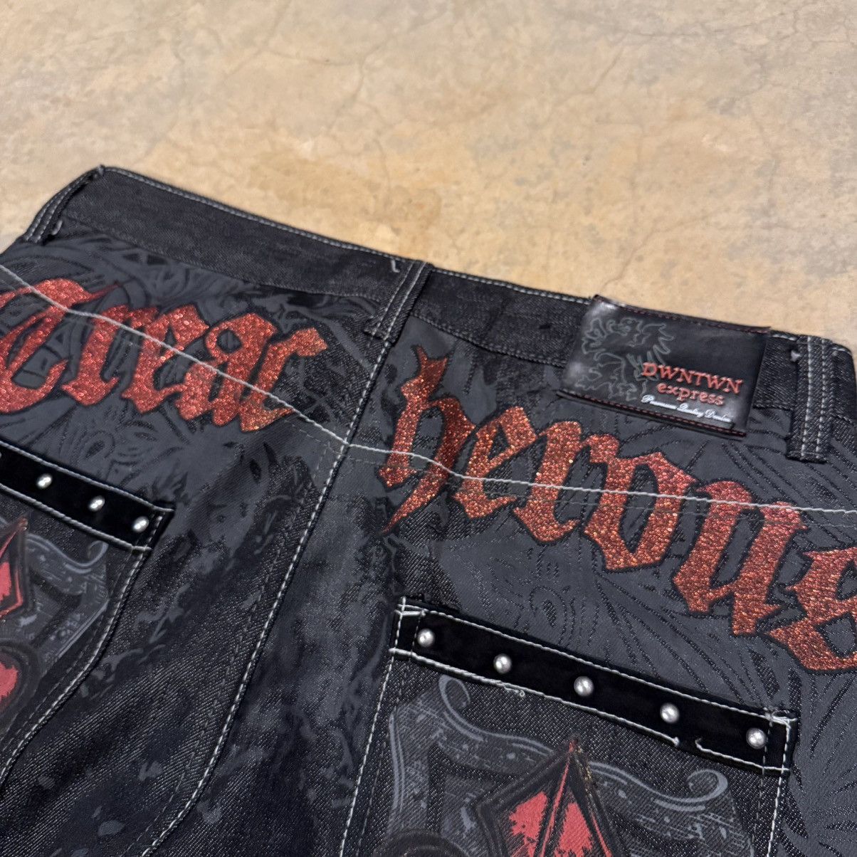 Vintage Vintage 2000s Treacherous Baggy Jeans ERD Grunge Y2K Skater Size US 36 / EU 52 - 5 Thumbnail