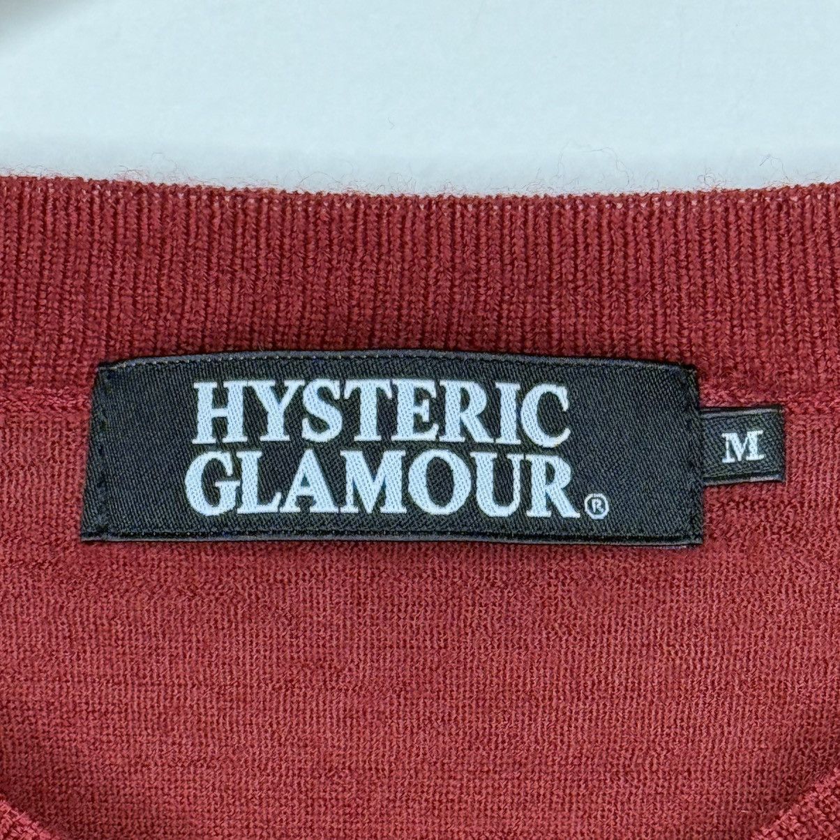 Hysteric Glamour Hysteric Glamour Wool V-Neck Sweater S-M Size US M / EU 48-50 / 2 - 4 Thumbnail