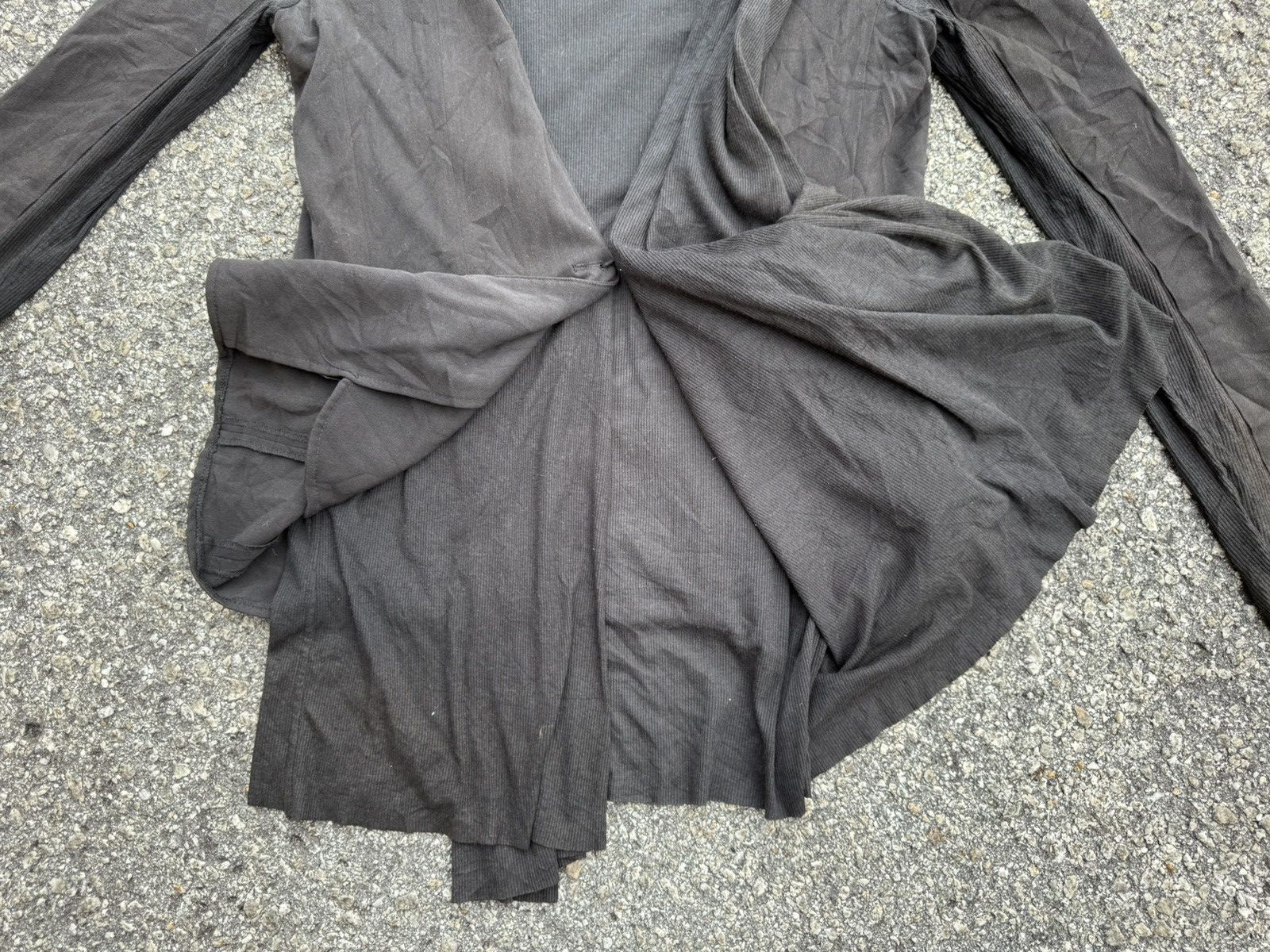 semanticdesign Semantic Design Asymetrical Gem Embedded Skull Cloak Size US L / EU 52-54 / 3 - 8 Thumbnail