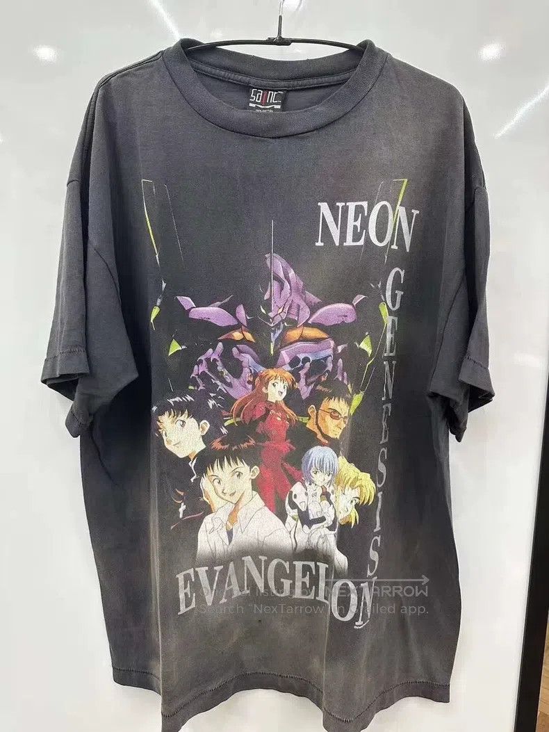 Saint Michael Saint Michael Neon Genesis Evangelion short sleeve Size US M / EU 48-50 / 2 - 1 Thumbnail