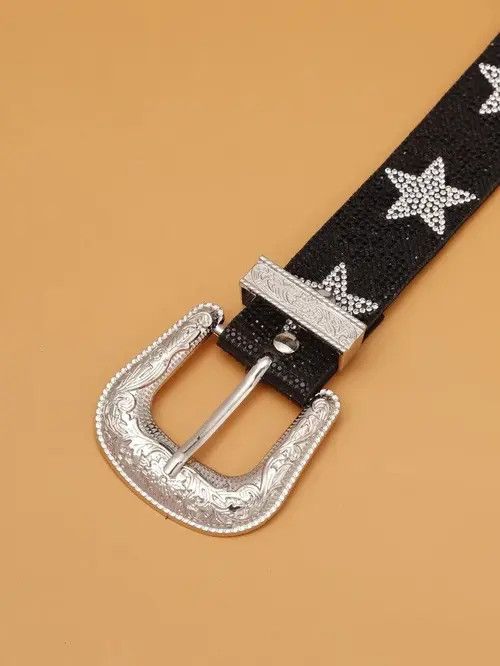 Other Gorgeous and shiny star rhinestone belt Size ONE SIZE - 3 Thumbnail