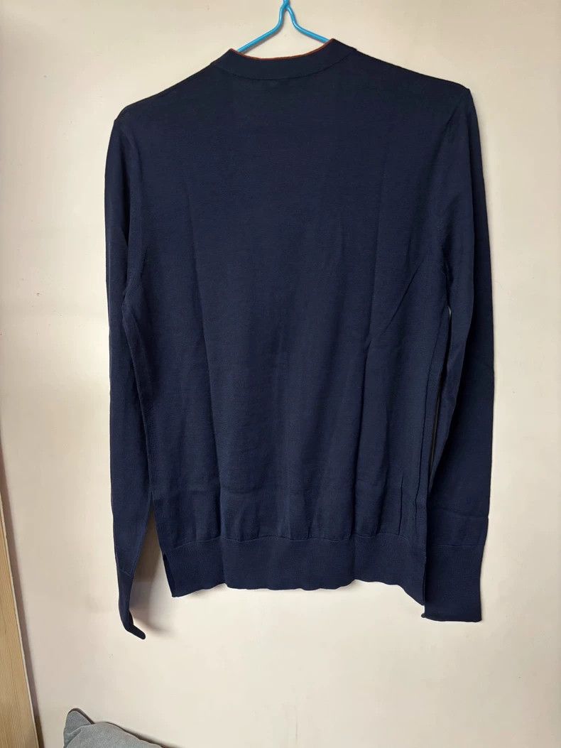 Loro Piana LORO PIANA Wool knit casual cardigan sweater Size L / US 10 / IT 46 - 2 Thumbnail
