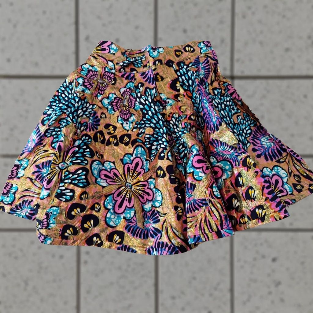 Vintage VINTAGE? Frances + Benedict Skirt Women S Knee Length Purple Mini XS? Size 28" / US 6 / IT 42 - 1 Thumbnail