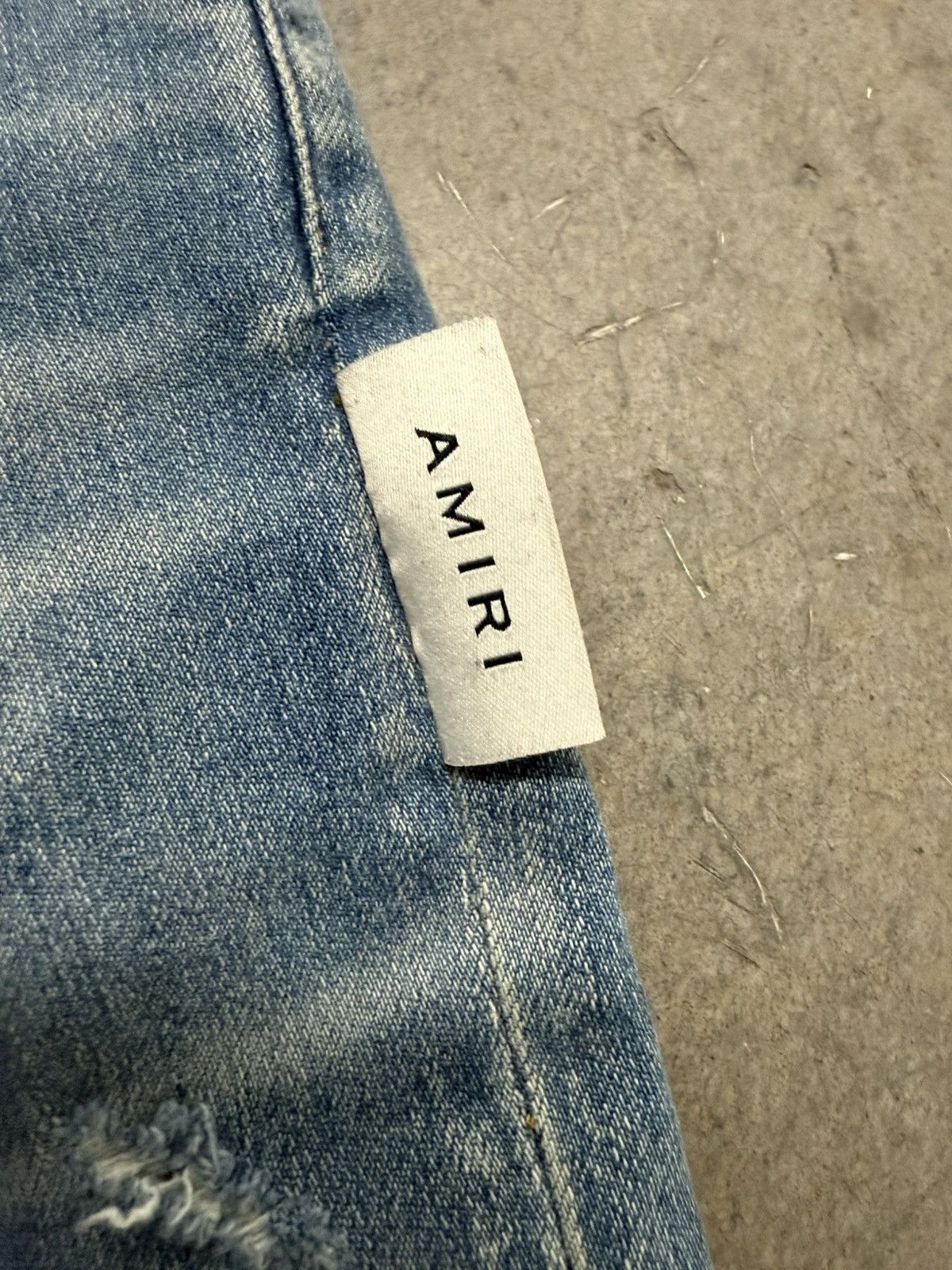 Amiri FLARE BOTTOMS LIGHT BLUE JEANS Size US 32 / EU 48 - 3 Thumbnail