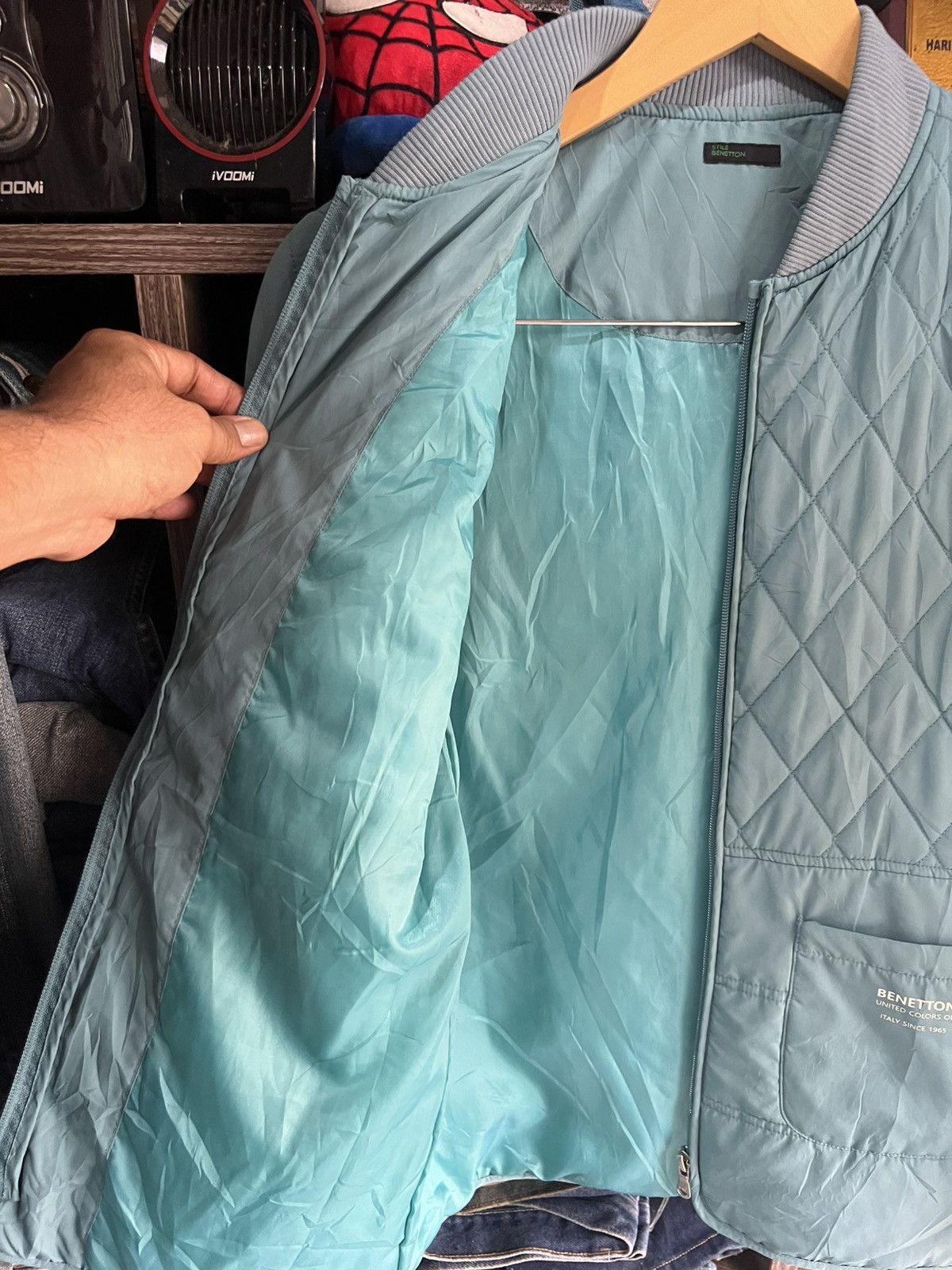 United Colors Of Benetton 🔥Stile Benetton United Colors of Benetton Quilted Jacket Size S / US 4 / IT 40 - 11 Thumbnail