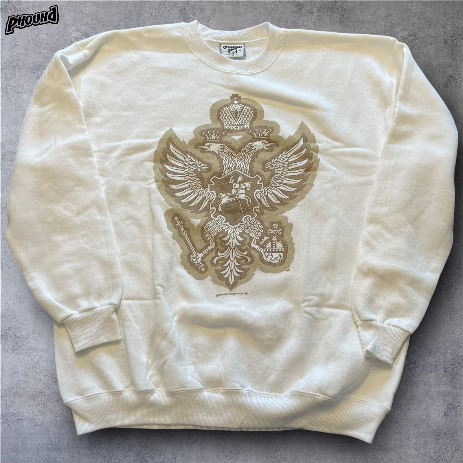 Lee Vtg Lee Sweatshirt Mens XL Crewneck Double Eagle USA 90s Size US XL / EU 56 / 4 - 1 Thumbnail