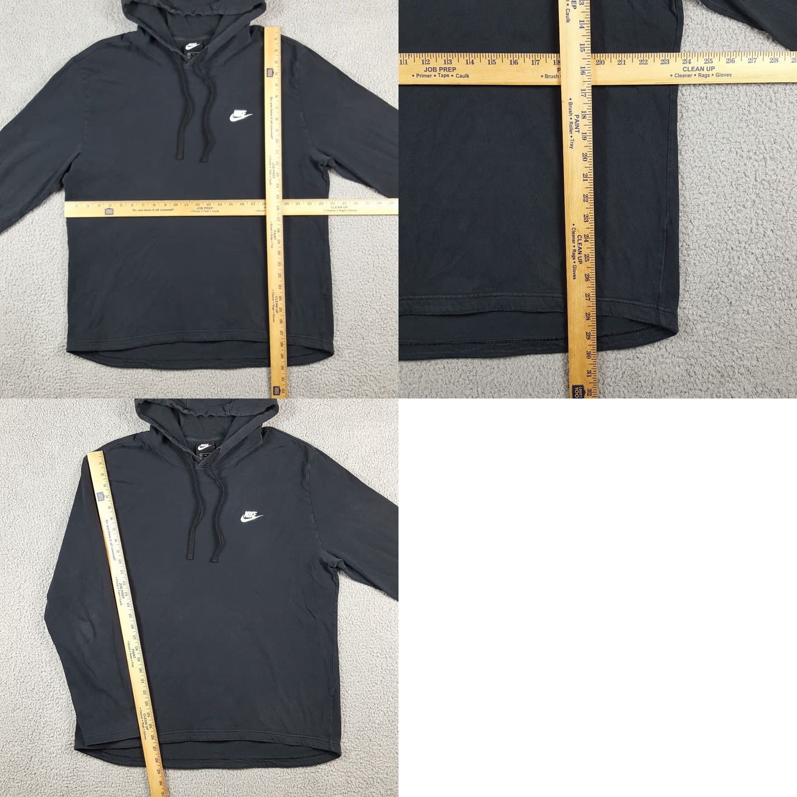 Nike Vintage Nike Faded Black Athletic Hoodie Men’s Size 2XL Pullover Sweatshirt Grunge 90s Size US XXL / EU 58 / 5 - 8 Thumbnail