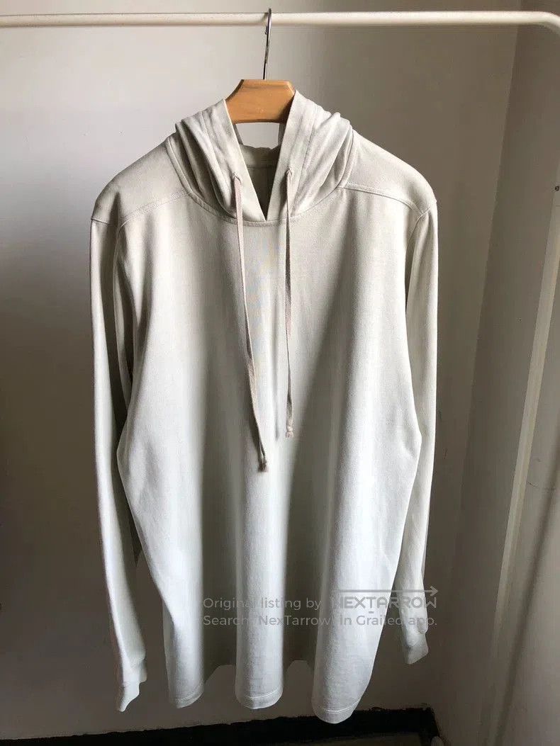 Rick Owens Rick Owens SS19 BA Hoodie Oyster L . Size US L / EU 52-54 / 3 - 1 Thumbnail