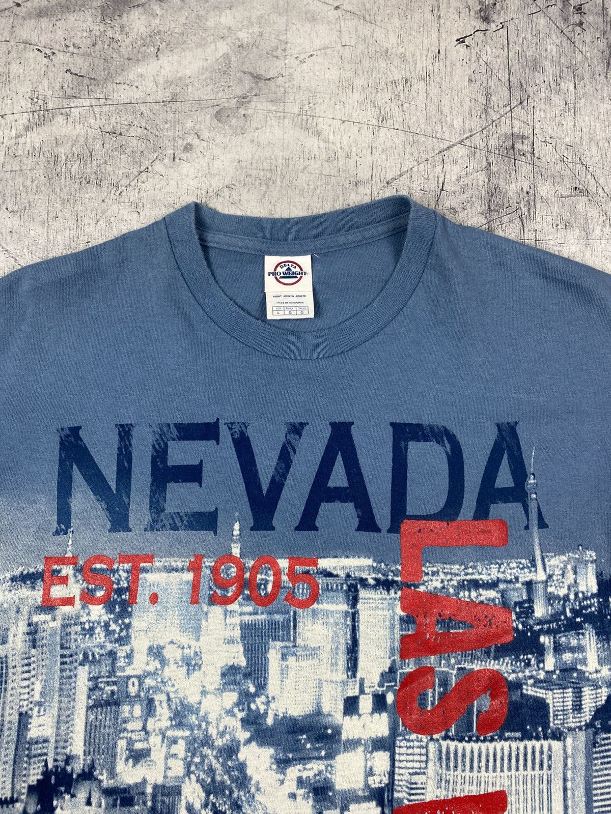 Other Vtg Las Vegas USA Casino Gambling Nevada Skyline Est 1905 Size US L / EU 52-54 / 3 - 5 Thumbnail