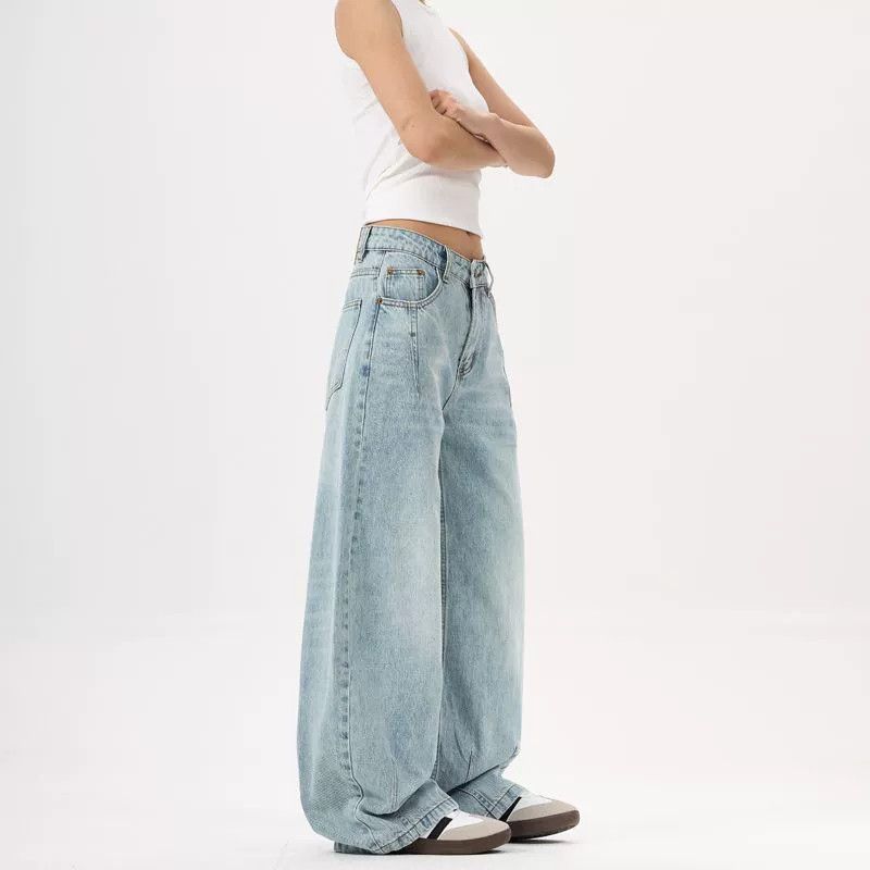Jean American high street baggy jeans bamboo scimitar jeans Size US 32 / EU 48 - 3 Thumbnail