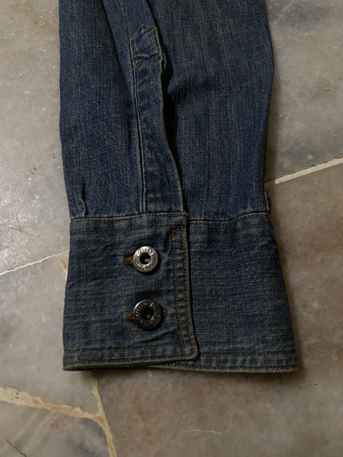 Dolce & Gabbana Dolce & Gabbana D&G Single Pocket Button Up Denim Shirt Size US M / EU 48-50 / 2 - 5 Thumbnail
