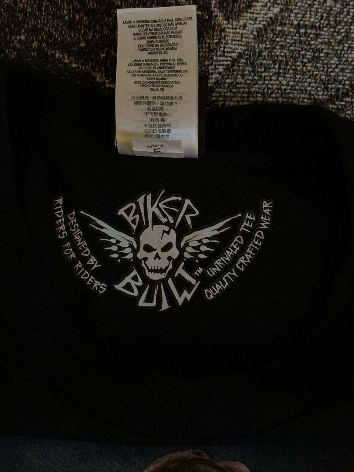 Harley Davidson × Vintage Harley Davidson ArmyGirl Tee Size US XL / EU 56 / 4 - 3 Thumbnail