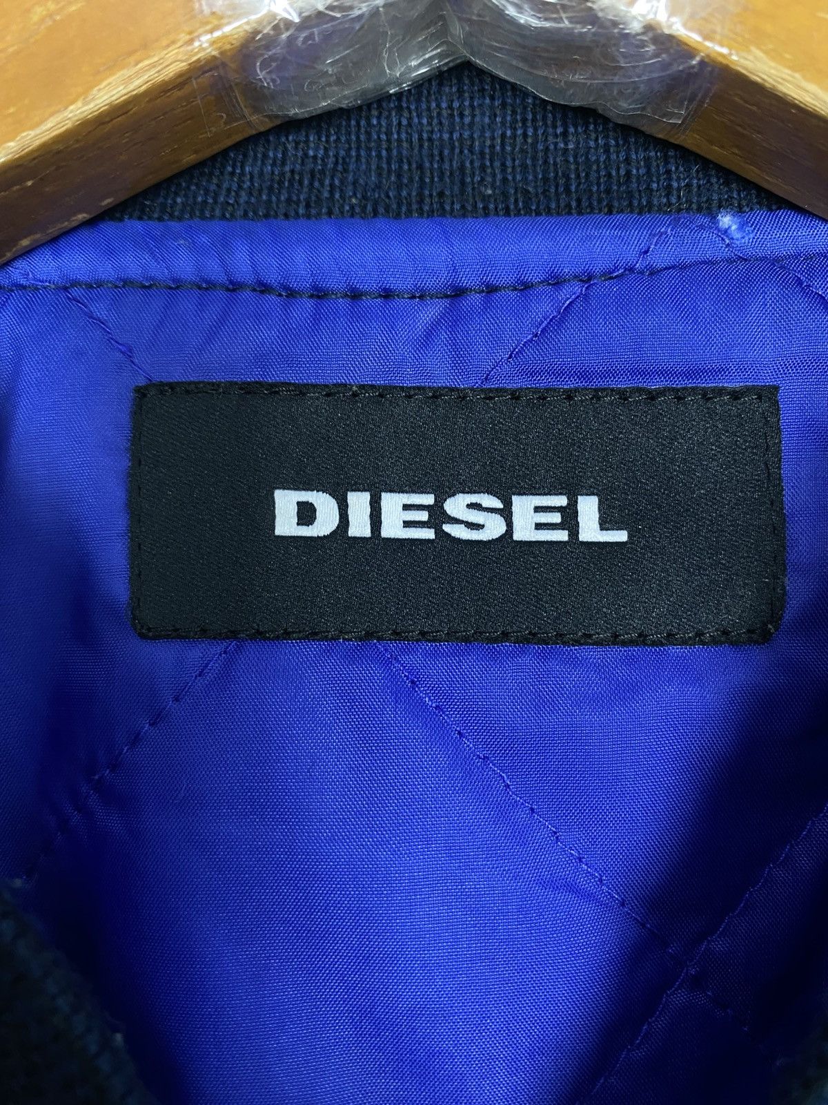 Diesel Rare‼️ Diesel Wool Varsity Bomber Jacket Size US M / EU 48-50 / 2 - 6 Thumbnail