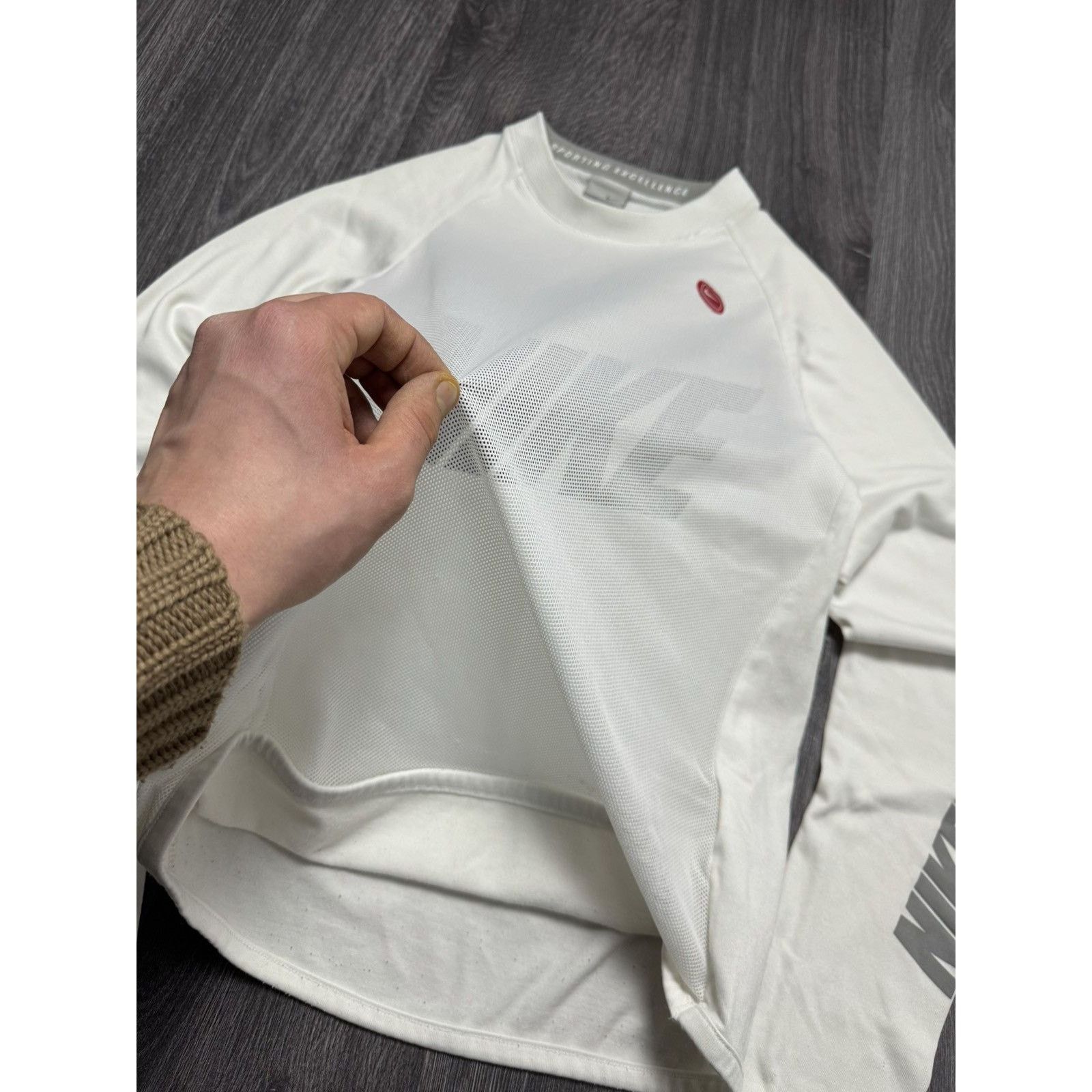 Nike × Vintage Vintage Nike Athletic Dept 72 Long Sleeve Center Logo 00s Size US XS / EU 42 / 0 - 4 Thumbnail