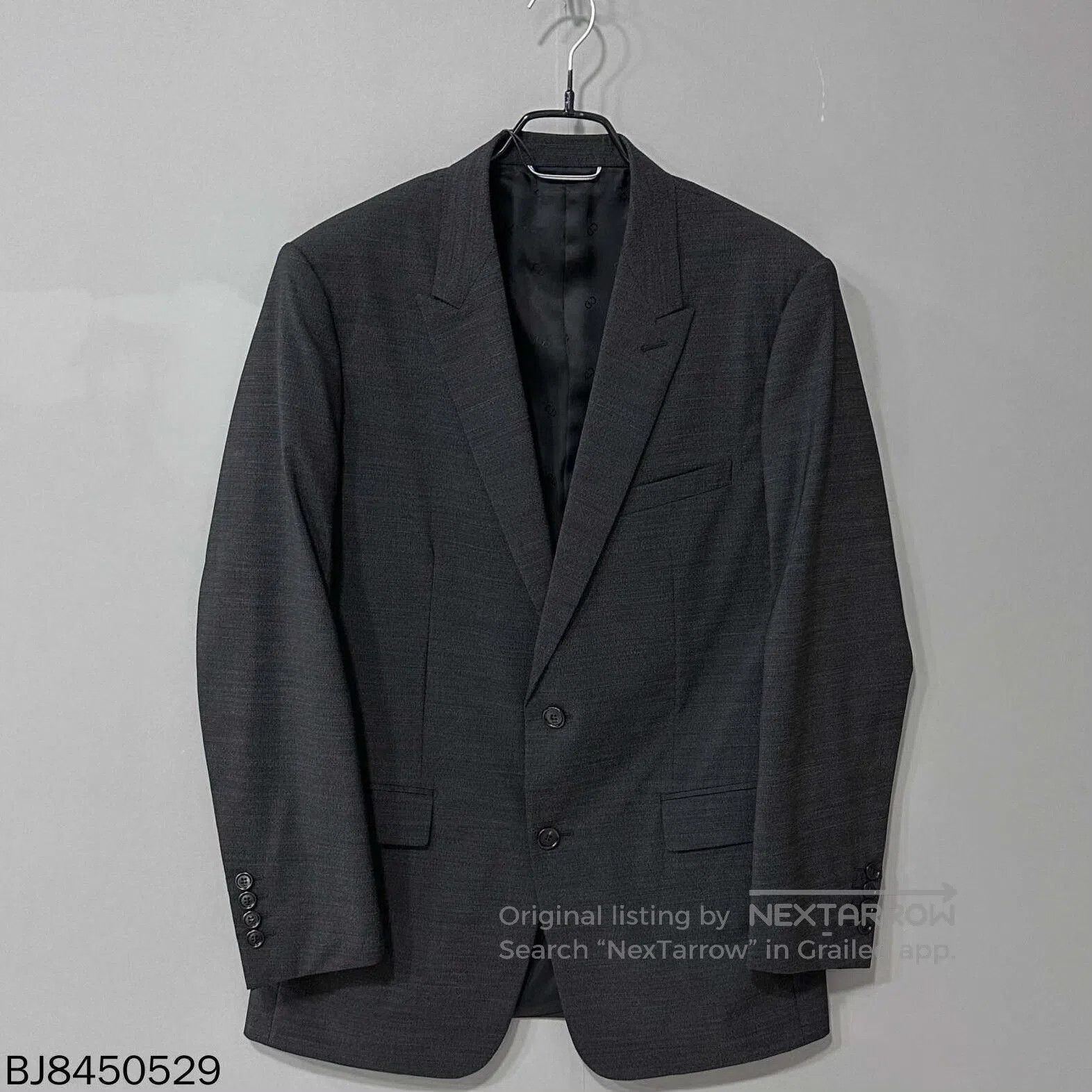 Dior wool suit jacket with print by Dior. Size US L / EU 52-54 / 3 - 1 Thumbnail