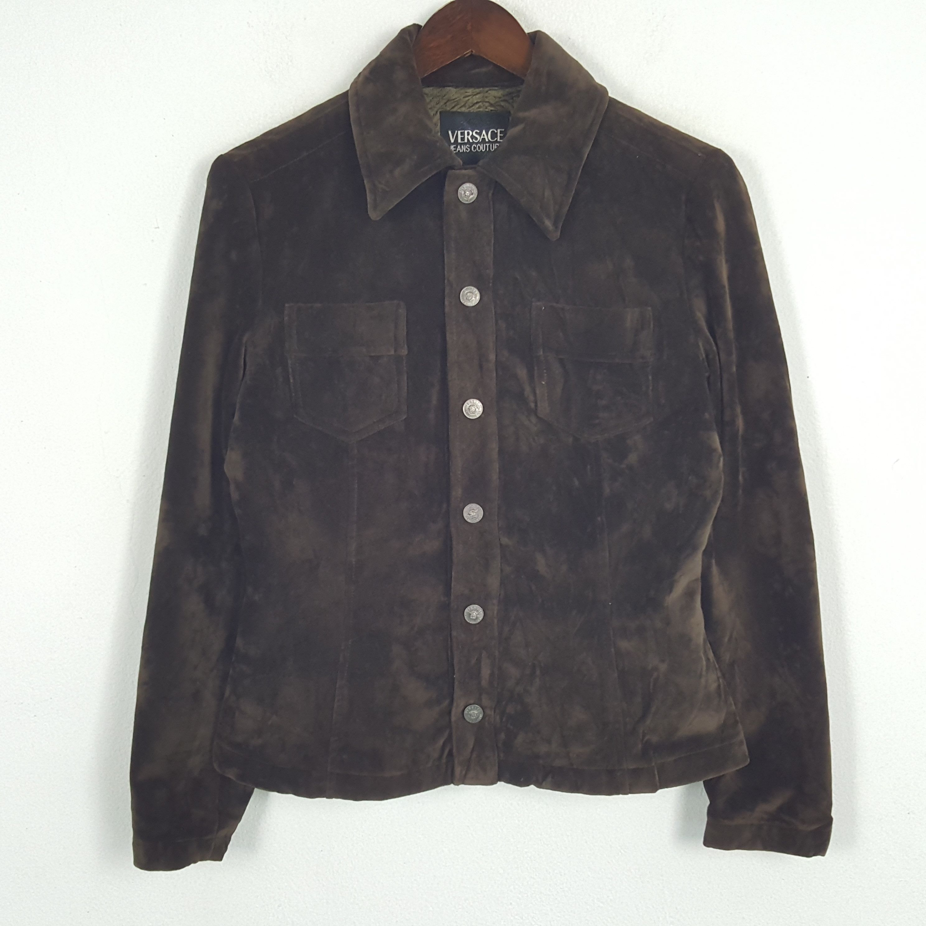 Versace Jeans Couture × Vintage Vintage Versace Jeans Couture Button Up Jacket Size US XS / EU 42 / 0 - 1 Thumbnail