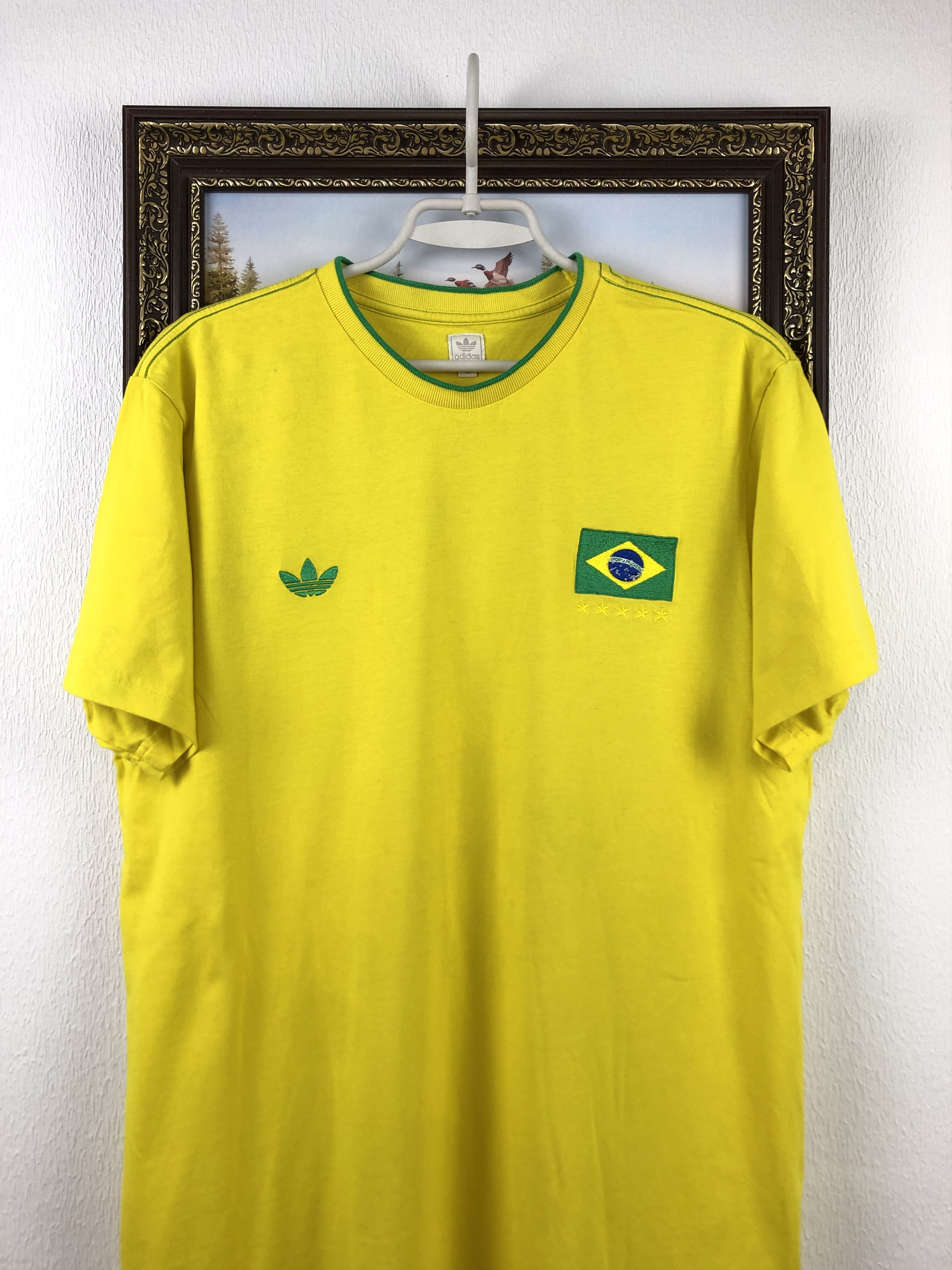 Vintage Brazil Shirt World Cup Soccer Jersey National Team