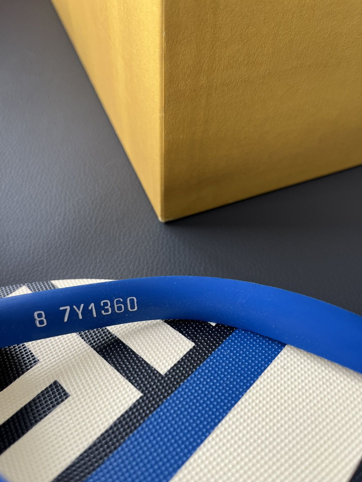 Fendi Rare NEW Limited Edition Fendi Logo Slides Flipflop Slip-on Size US 8.5 / EU 41-42 - 2 Thumbnail