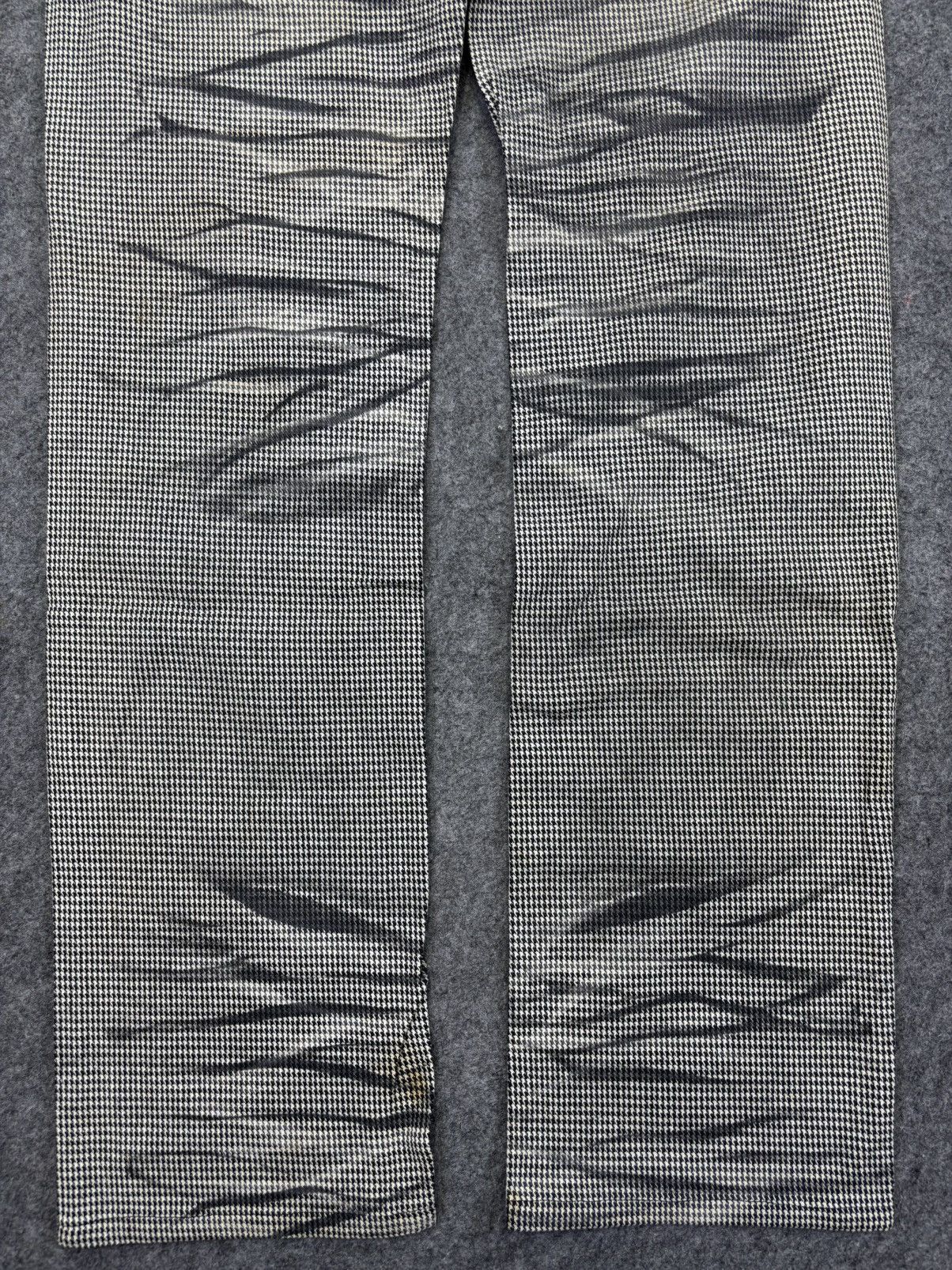 Japanese Brand semanticdesign Houndstooth Embroidery Stretchable Pant K18 Size US 30 / EU 46 - 10 Thumbnail