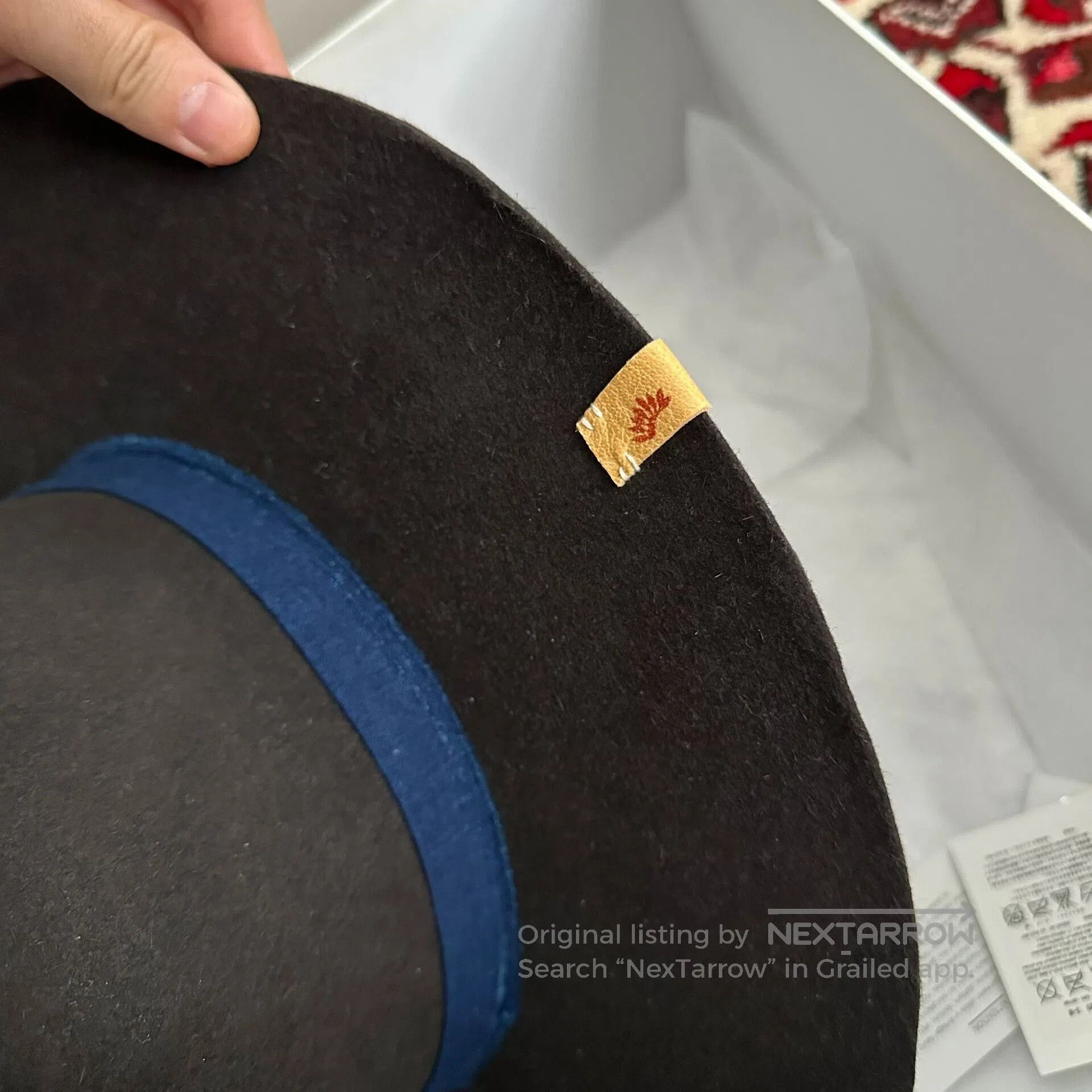 Visvim visvim laureate hat kofu in black. Size ONE SIZE - 3 Thumbnail