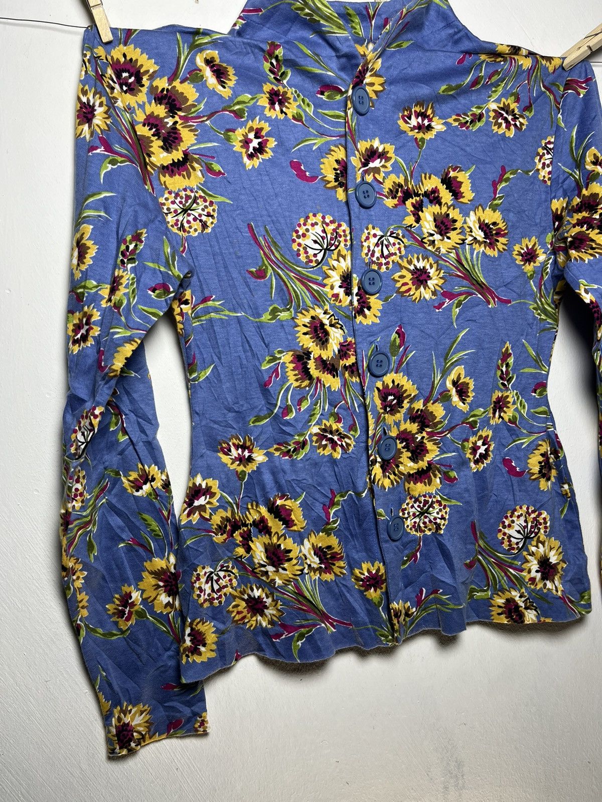Designer Vintage NORMA KAMALI Button Up Size M / US 6-8 / IT 42-44 - 3 Thumbnail