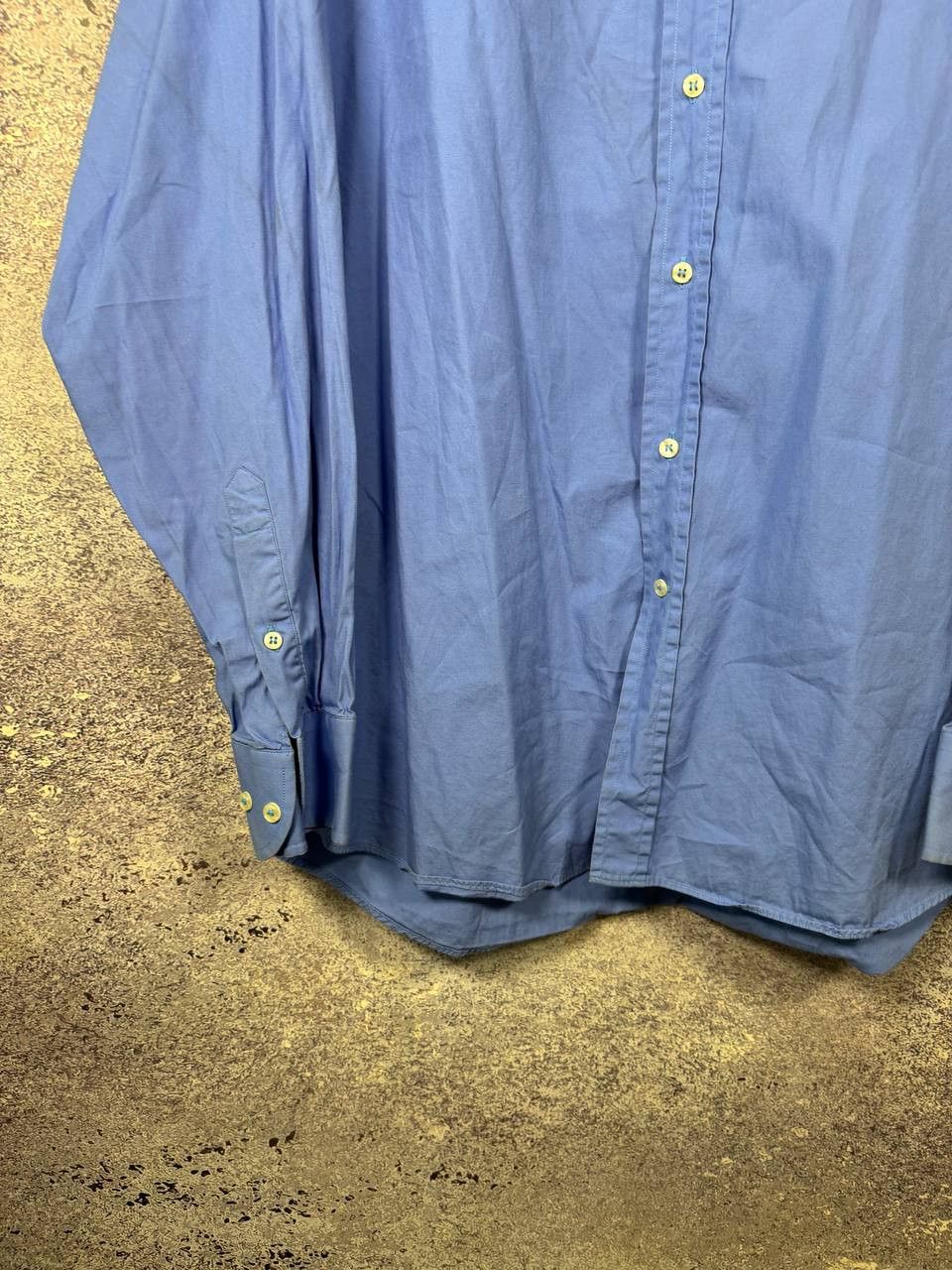 Katharine Hamnett London Katharine Hamnett London Shirt Button Blue Men's Size US XL / EU 56 / 4 - 4 Thumbnail