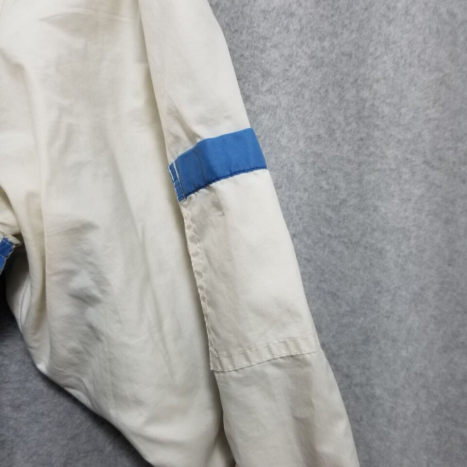 Other CS Jacket Womens Large Gray Ivory Reversible Hooded Pockets Size L / US 10 / IT 46 - 4 Thumbnail