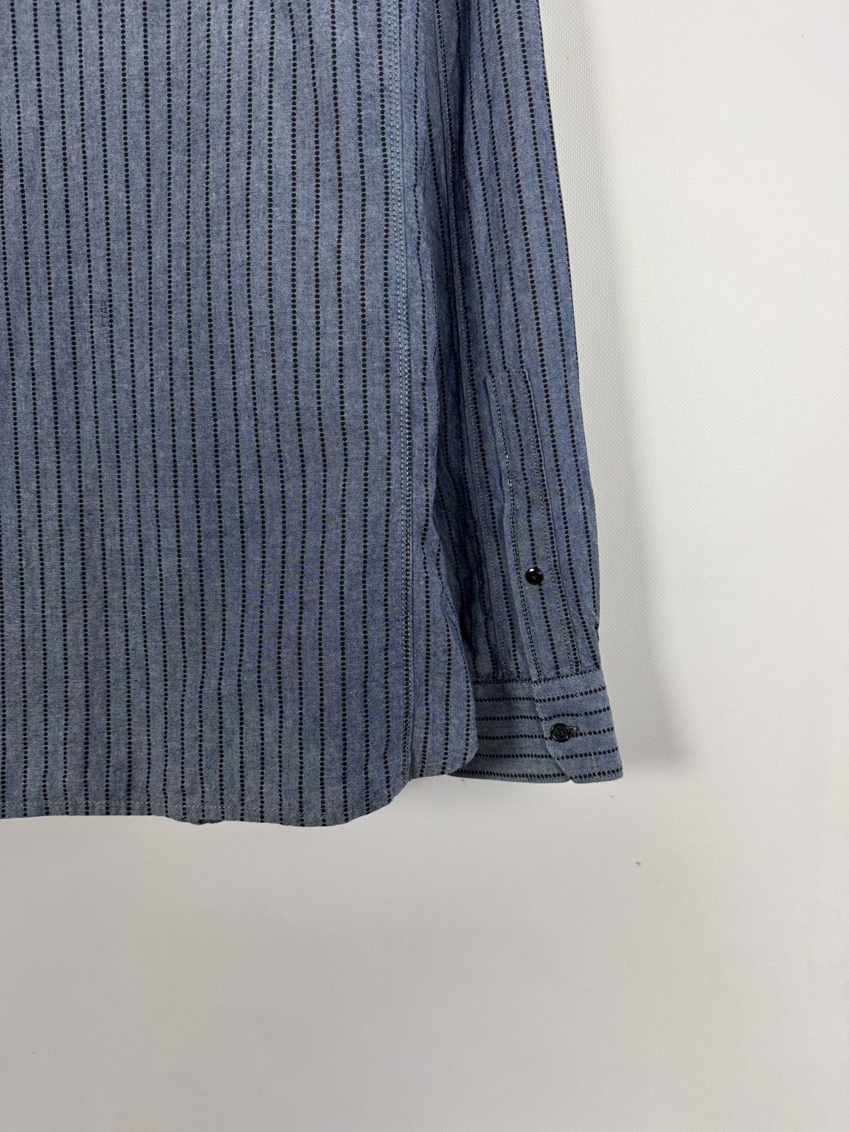 G-Star G-Star Raw Modernist Penn Striped Long Sleeve Striped Shirt Size US XXL / EU 58 / 5 - 16 Thumbnail