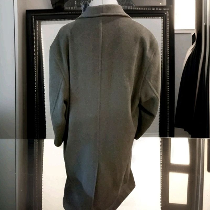 Other Men’s San Remo gray double breasted overcoat size 44 L Size US L / EU 52-54 / 3 - 3 Thumbnail