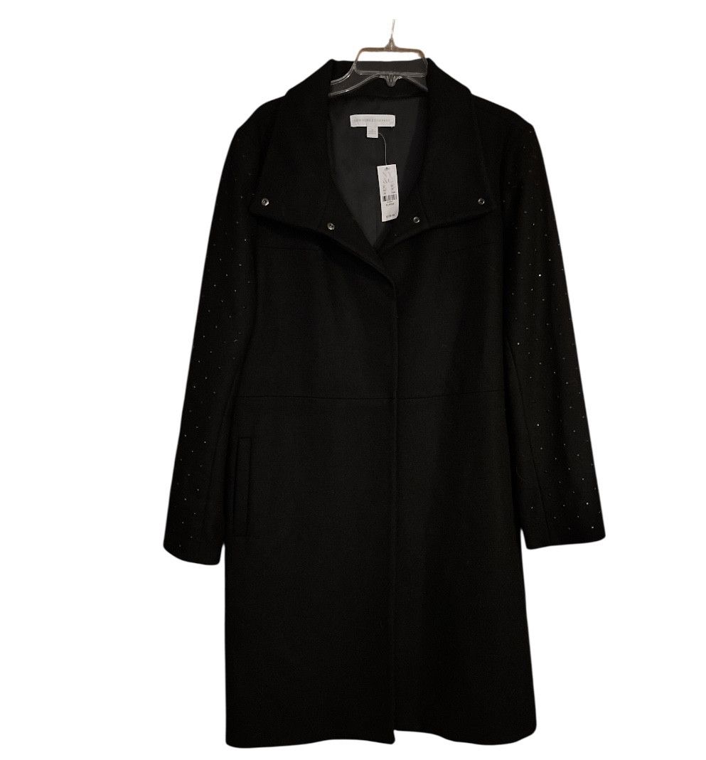 Other NWT New York & Company Long Wool Coat XL Size XL / US 12-14 / IT 48-50 - 1 Thumbnail