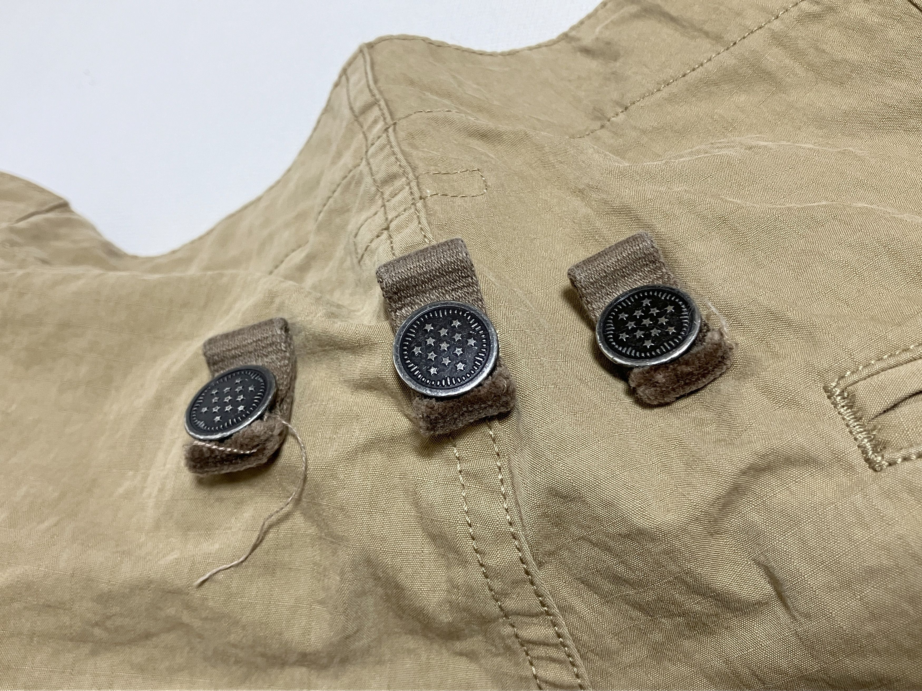 Kapital Kapital rip stop jumbo cargo pants beige new 2 Size US 32 / EU 48 - 4 Thumbnail