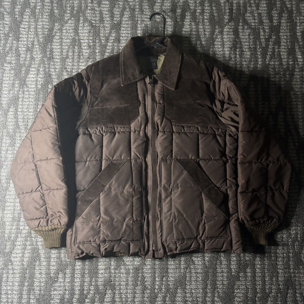 Vintage Vintage 80s Brown Charles Daly Hunting Jacket Size US L / EU 52-54 / 3 - 1 Thumbnail