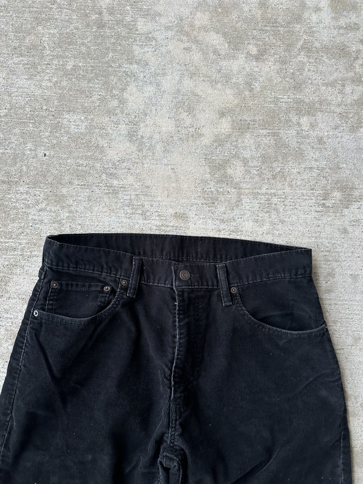 Levi's × Vintage Vintage Levi’s Corduroy Black Pants Size US 34 / EU 50 - 5 Thumbnail
