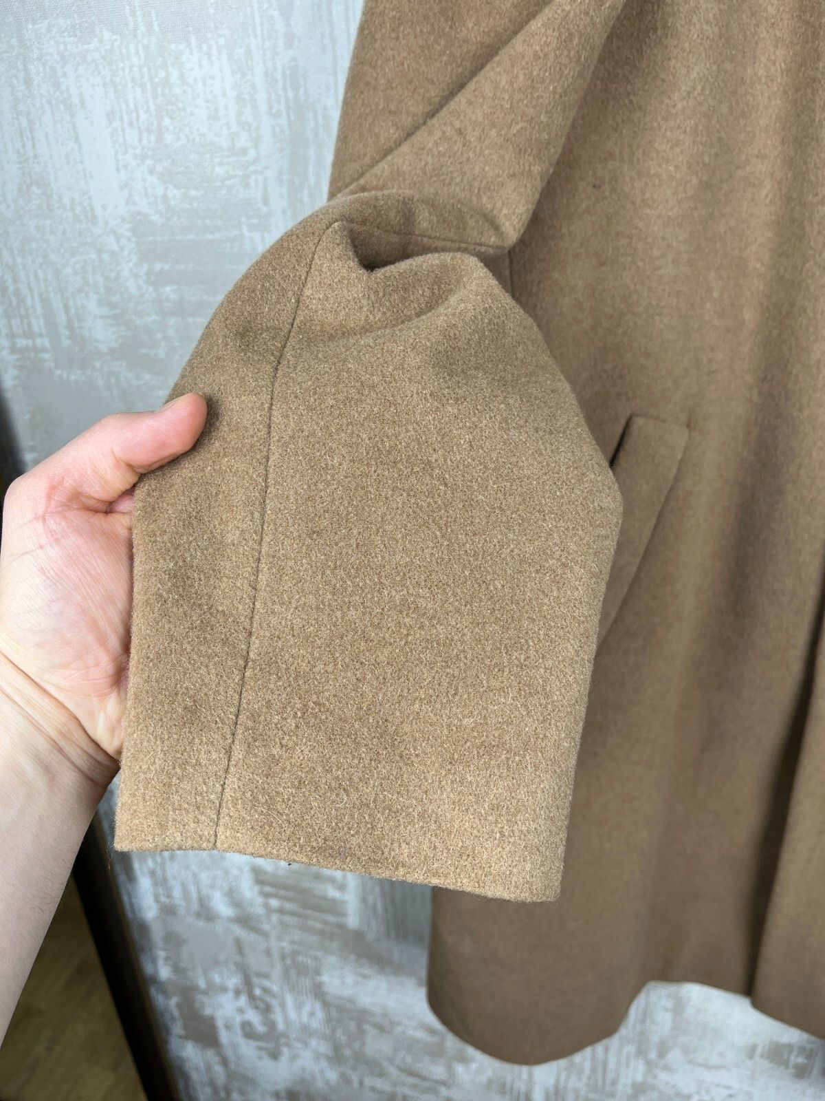 Aldo ALDO COLITTI Tessuti di Fabio Bertone Wool Cashmere Coat Size US XL / EU 56 / 4 - 11 Thumbnail