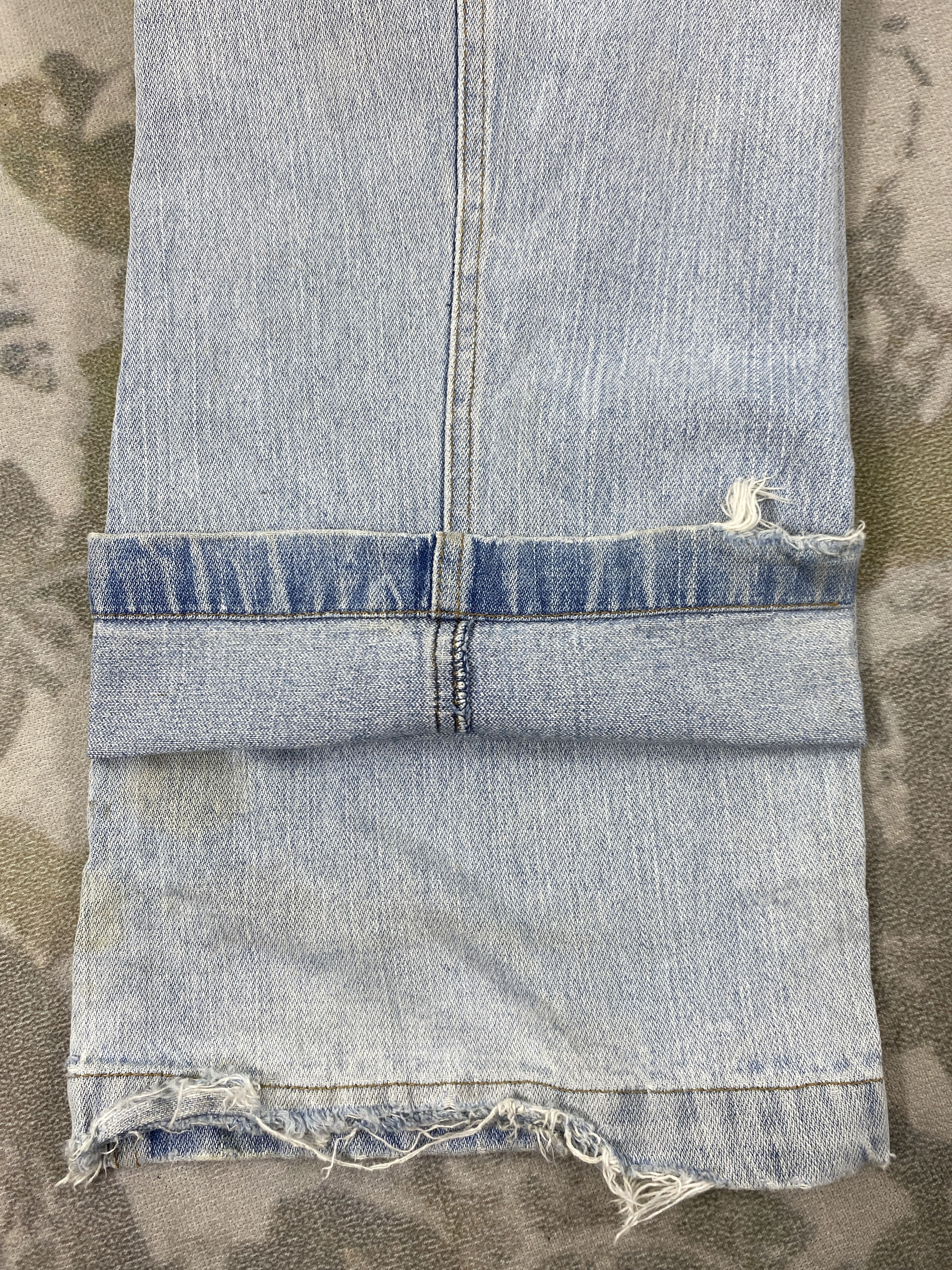 Alpinestars Vintage Alpinestars Distressed Jeans 33x31 Denim- JN3820 Size US 33 - 15 Thumbnail