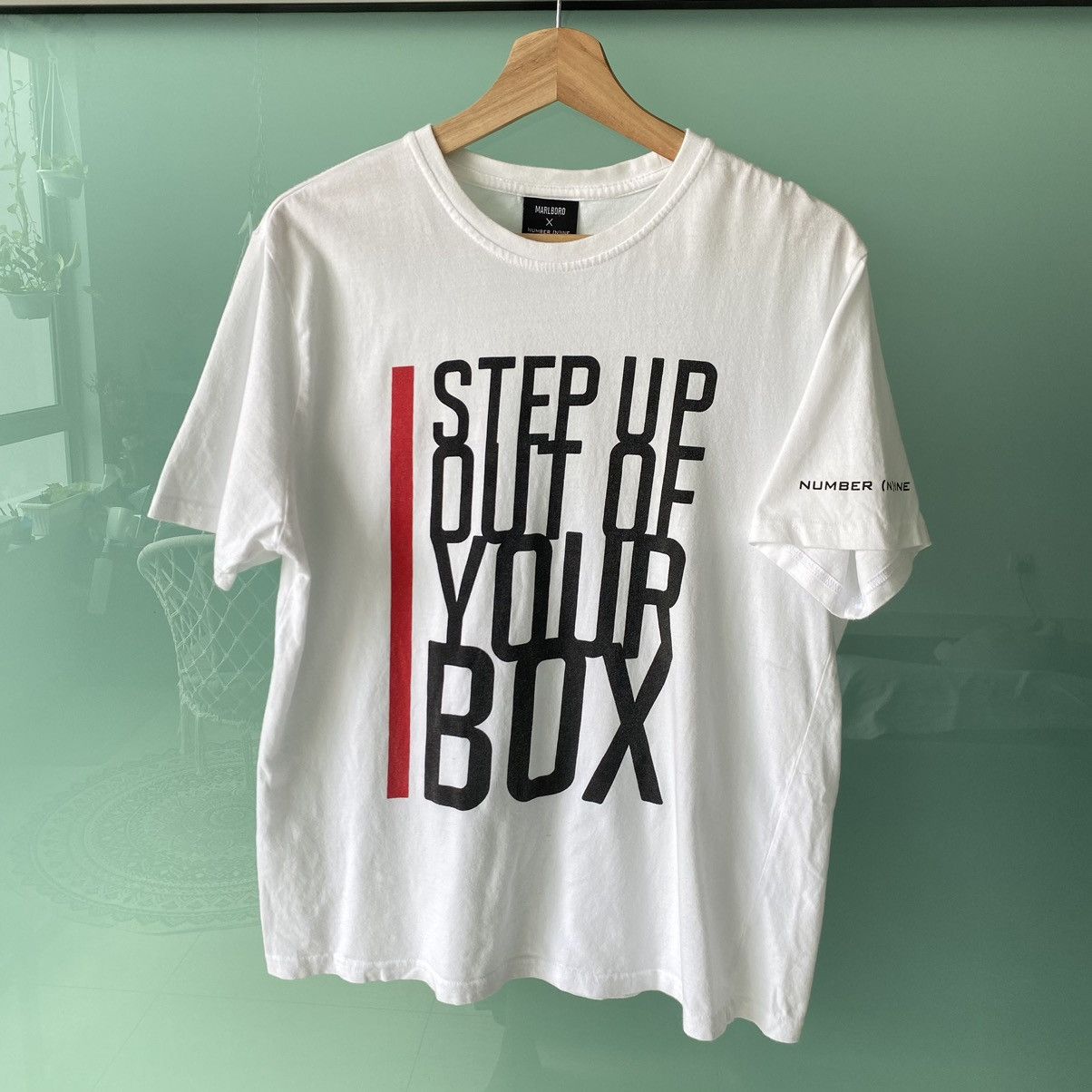 Number (N)ine 🔥STEALS🔥Number (N)ine Japanese Brand x Malboro Tee Size US L / EU 52-54 / 3 - 1 Thumbnail
