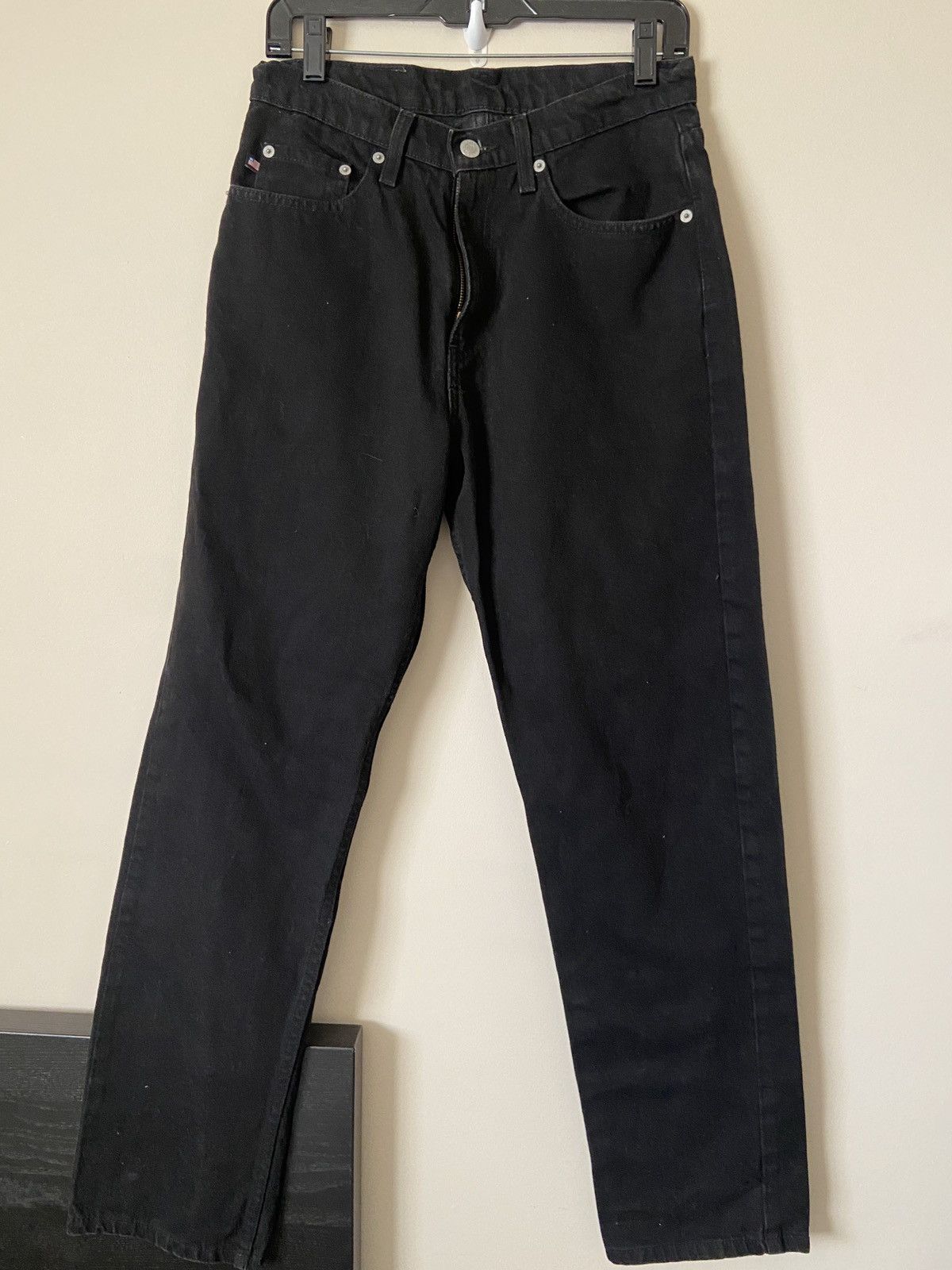Polo Ralph Lauren × Vintage Vintage Polo Jeans Ralph Lauren Black Denim Size US 30 / EU 46 - 1 Thumbnail