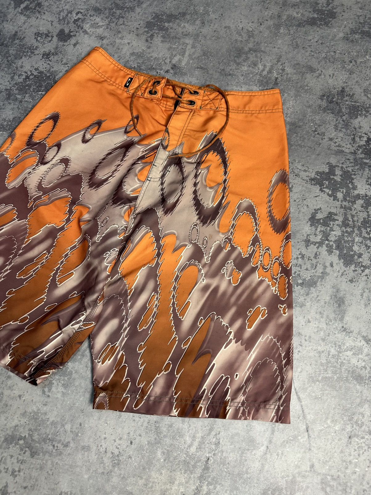 Oakley Vintage Oakley Swim Shorts Monogram 00s Board Surf Size US 32 / EU 48 - 3 Thumbnail
