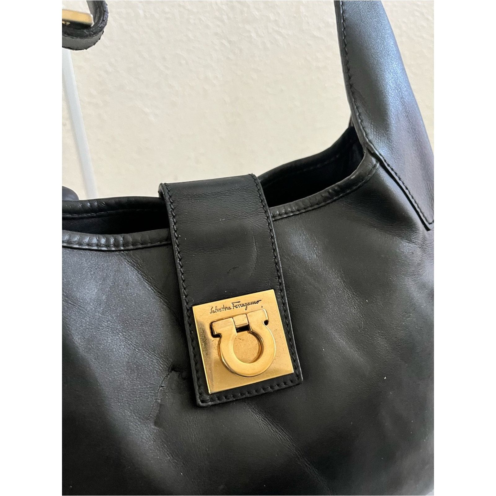 Salvatore Ferragamo Ferragamo vintage leather hobo bag Size ONE SIZE - 10 Thumbnail