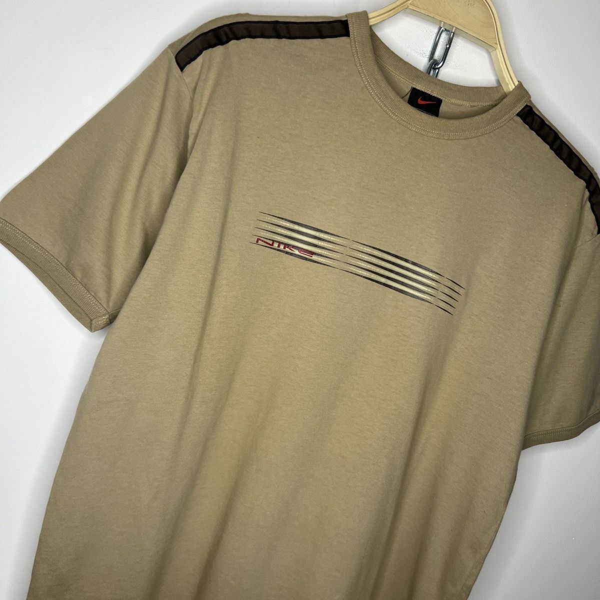 Nike × Vintage Vintage Nike Center Swoosh T-Shirt Size US M / EU 48-50 / 2 - 4 Thumbnail