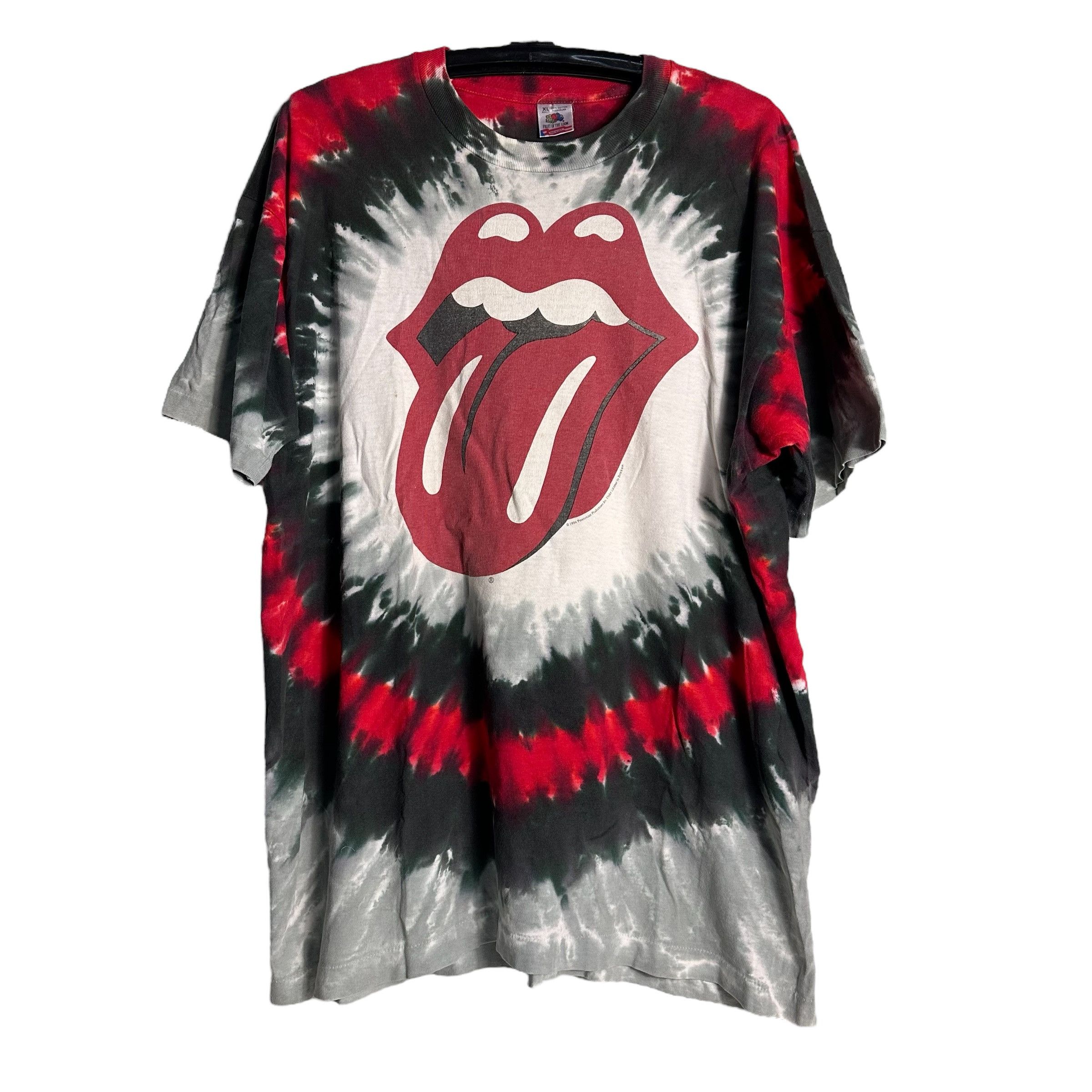 The Rolling Stones 🔥RARE🔥The Rolling Stones 1994 Promo Tour Tie Dye T-shirt Size US XL / EU 56 / 4 - 1 Thumbnail