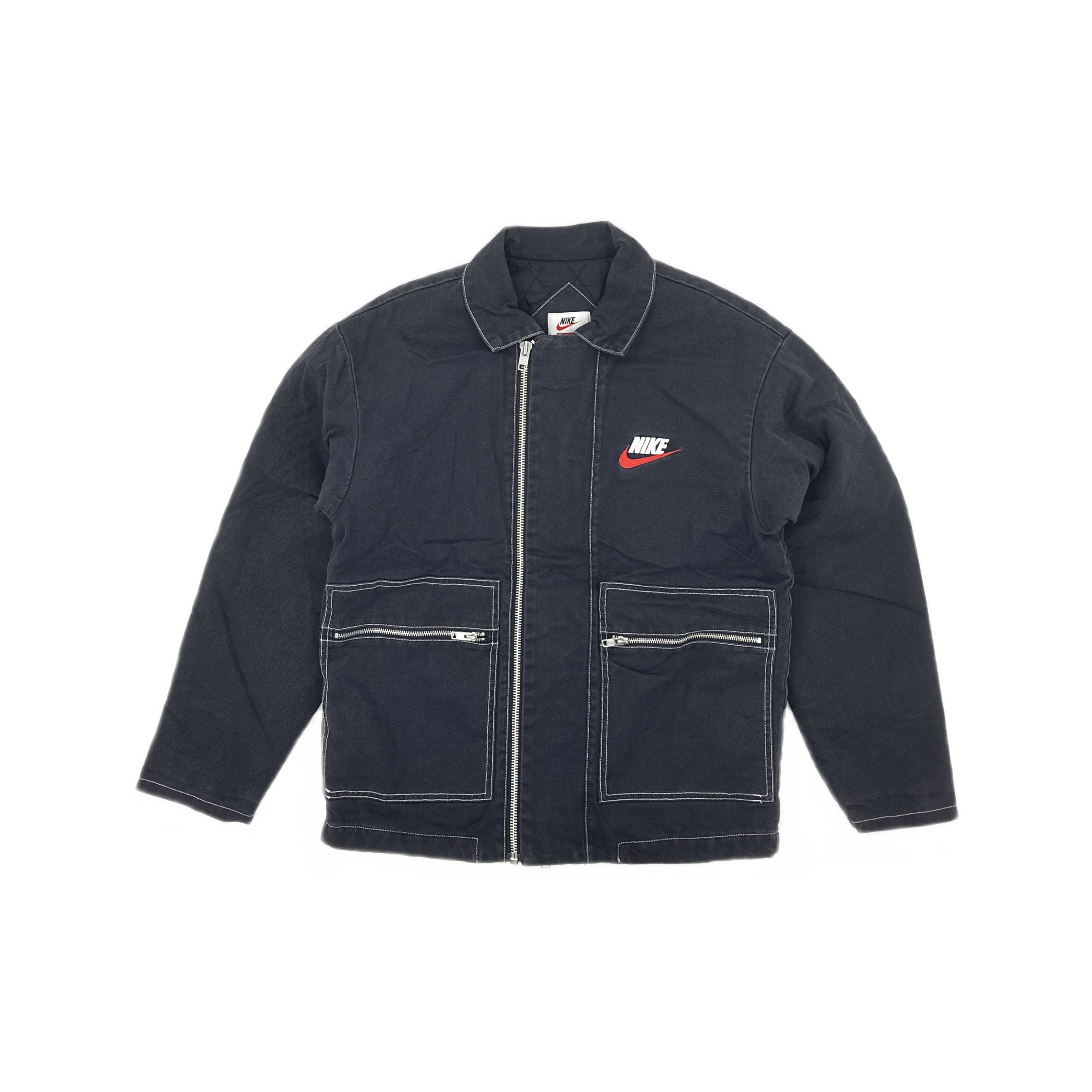 Nike × Supreme Supreme Nike Double Zip Quilted Work Jacket FW18