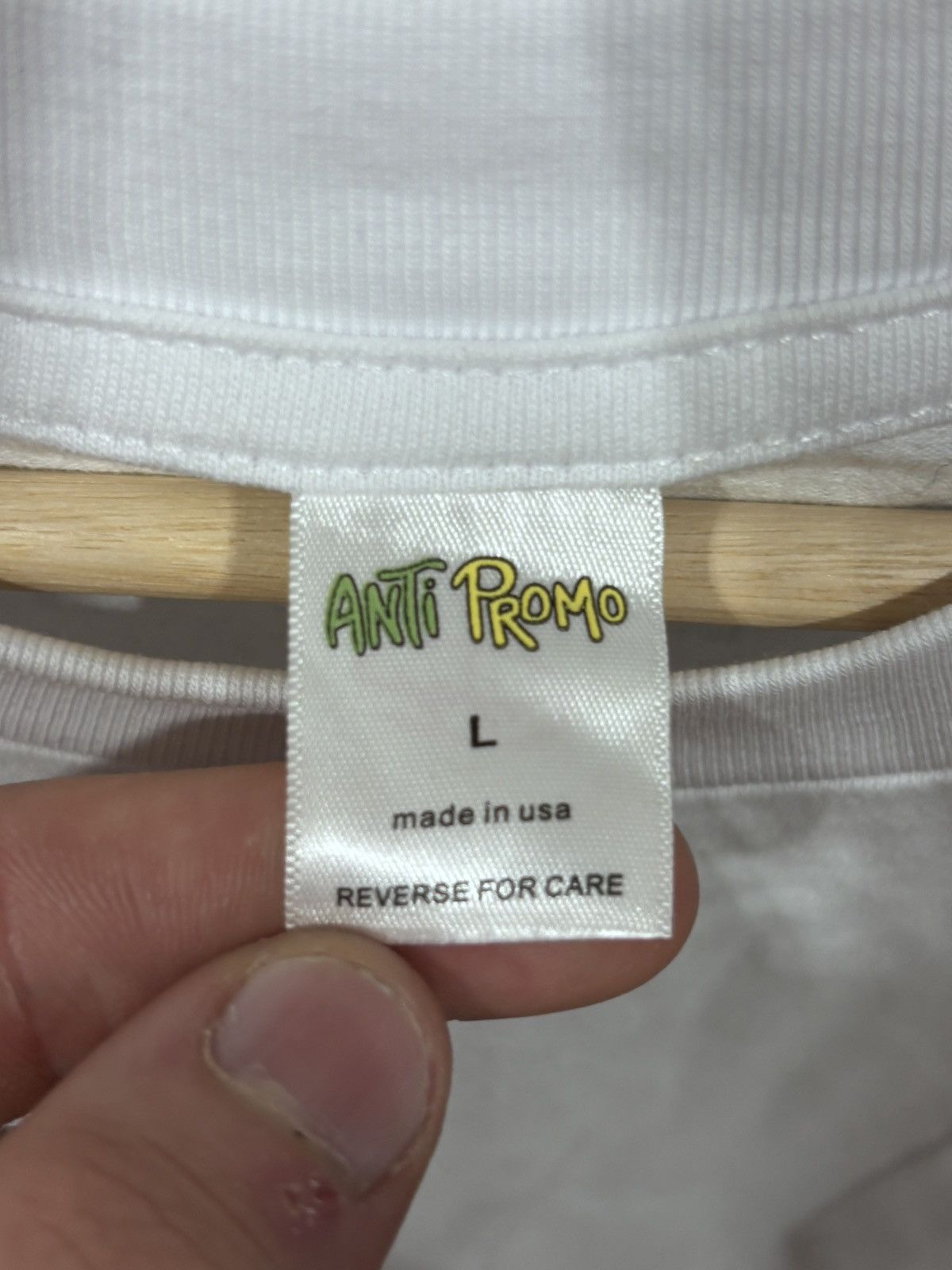 Matty Boy Anti Promo Matty Boy White Tee Size US L / EU 52-54 / 3 - 3 Thumbnail