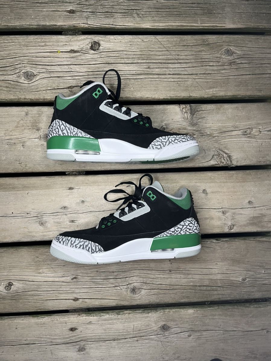 Jordan Brand VNDS Air Jordan 3 Retro Pine Green OG ALL Size US 9 / EU 42 - 2 Thumbnail